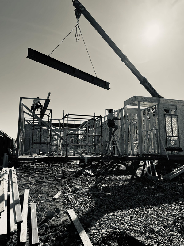 structural steel installation